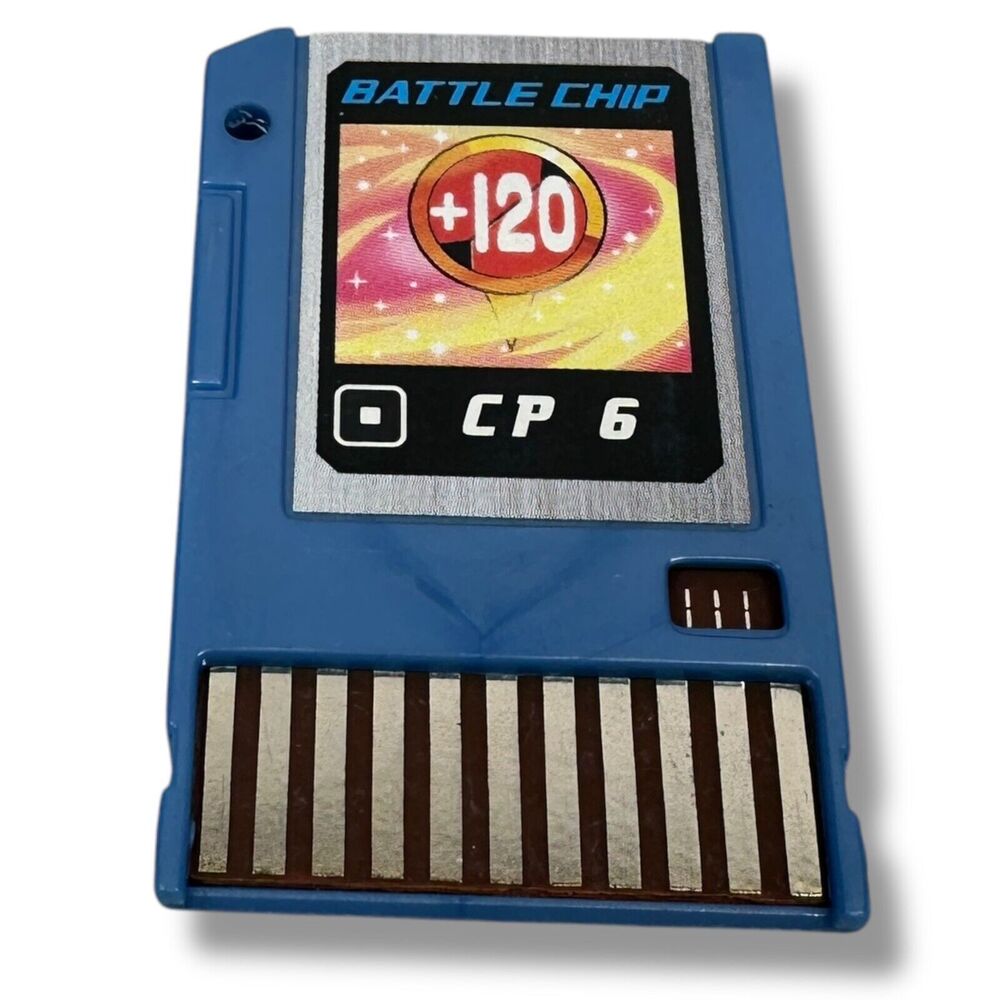 MegaMan‎ Battle Chip CP 6 111 for Mega Man PET 2004 Takara